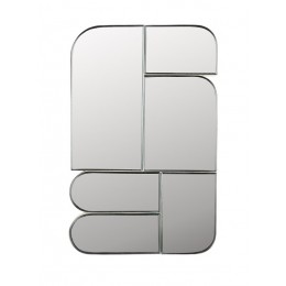 Zrcadlo GLAMOUR ZUIVER, 70x45 cm, béžové