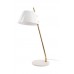 Stolní lampa SAVVY PT 53 cm, kov, bílá