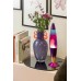 Stolní lampa RAINBOW ROCKET Leitmotiv, 41,5 cm, lávová, multicolor F