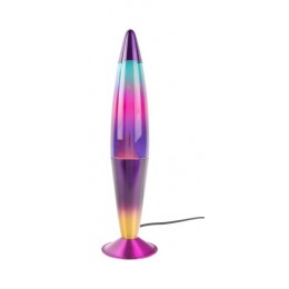 Stolní lampa RAINBOW ROCKET Leitmotiv, 41,5 cm, lávová, multicolor