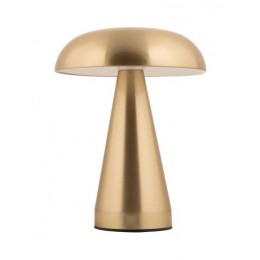 Stolní lampa RACHEL LED PT 20,5 cm, kov, matná zlatá