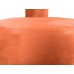 Křeslo ABRAZO Leitmotiv, výška 67 cm, polyester - samet, oranžové