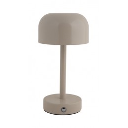 Stolní lampa JAMES LED Leitmotiv 24,5 cm, kov, šedá