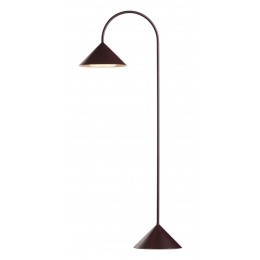 Stolní přenosná lampa GRASP, FRANDSEN, výška 72 cm, kov, červená