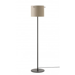 Stojací lampa FM 1954, FRANDSEN, výška 141,5 cm, kov, šedá